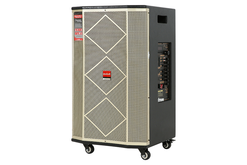 Loa kéo karaoke Mobell MK-7080 1000W Màu Đen - Vàng