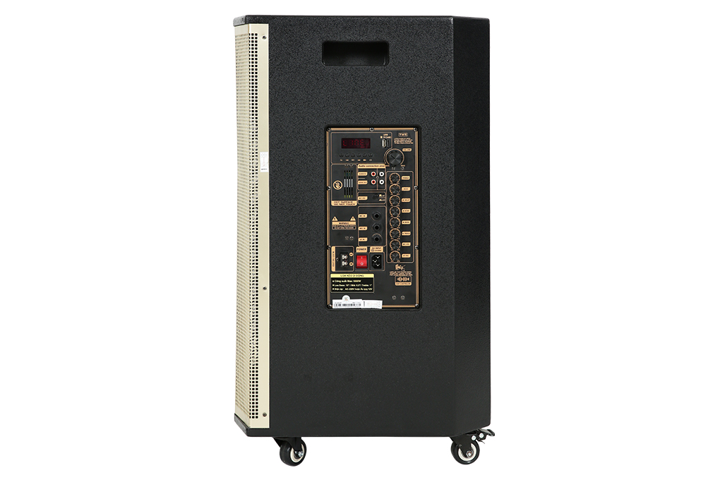 Loa kéo karaoke Mobell MK-7080 1000W Màu Đen - Vàng