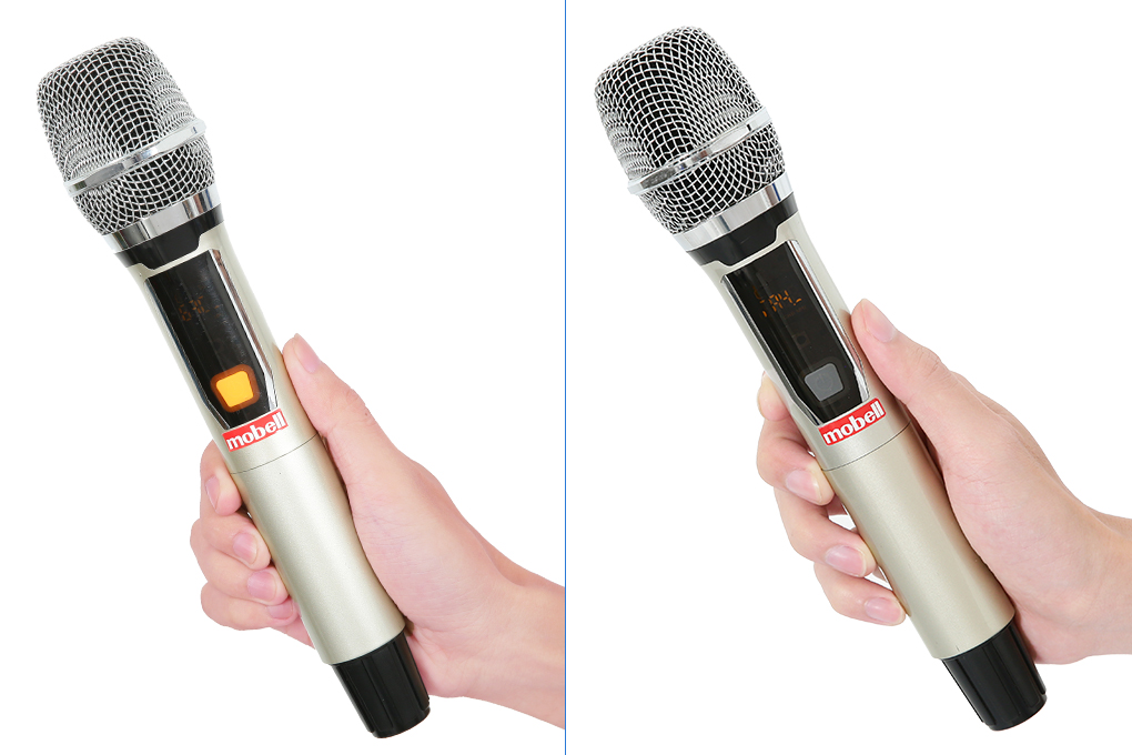 Loa kéo karaoke Mobell MK-7080 1000W Màu Đen - Vàng