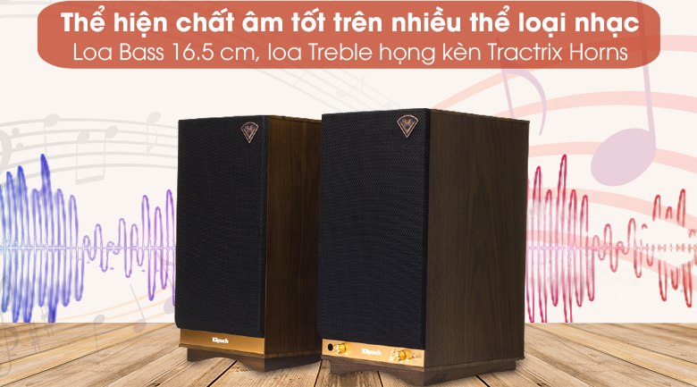 Cặp Loa Klipsch The Sixes Walnut