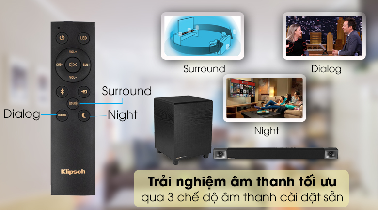 Bộ loa thanh Klipsch Cinema 400 400W