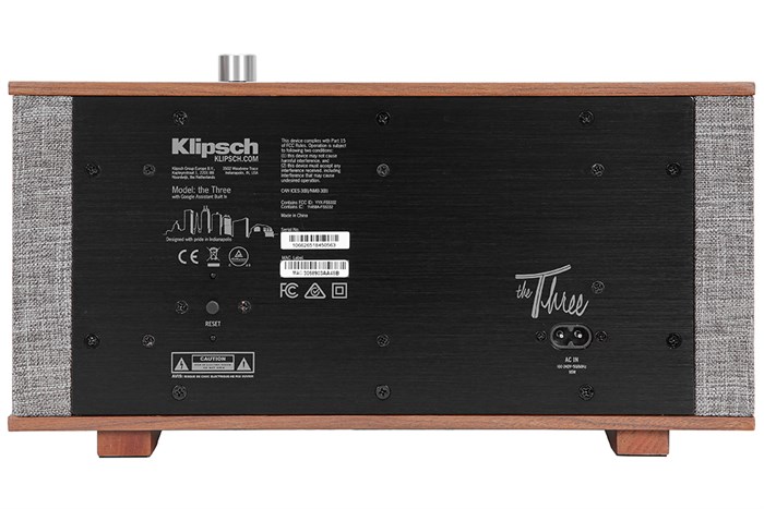 Loa bluetooth Klipsch The Three With GVA Walnut 80W