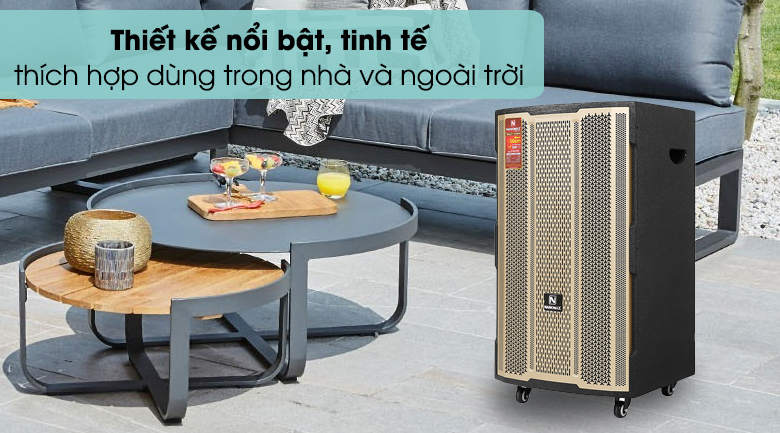 Loa kéo karaoke Nanomax S-3000 1200W