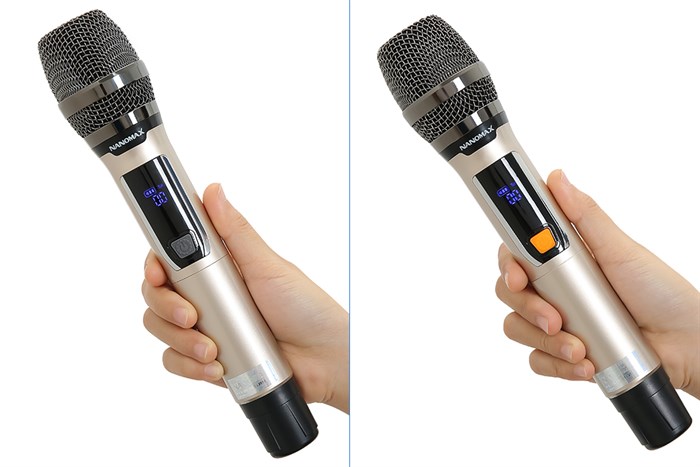 Loa kéo karaoke Nanomax S-3000 1200W Màu Đen - Vàng