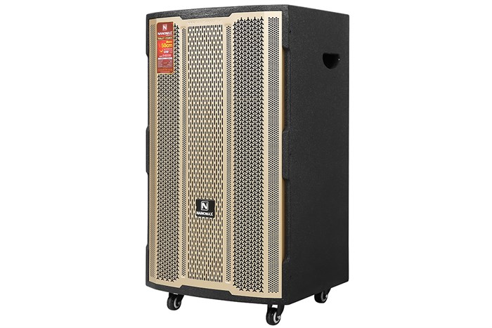 Loa kéo karaoke Nanomax S-3000 1200W Màu Đen - Vàng