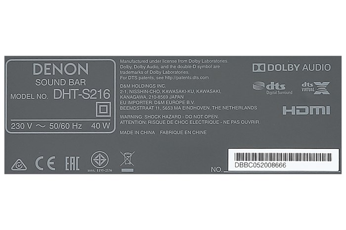 Loa thanh Denon S216 40W