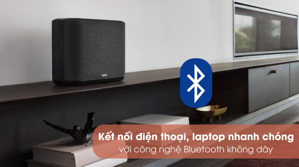 Loa Soundbar Denon Home 350 - Kết nối Bluetooth