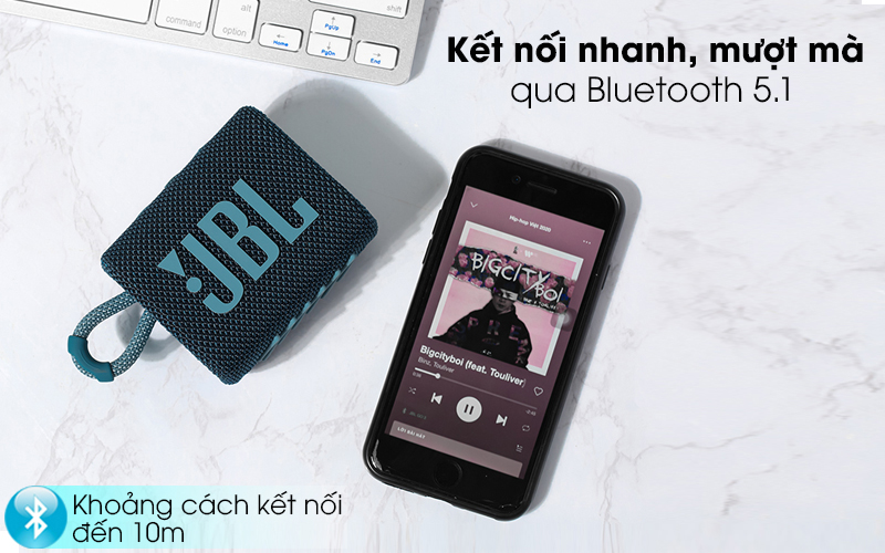 Bluetooth 5.1 - Loa bluetooth JBL GO 3