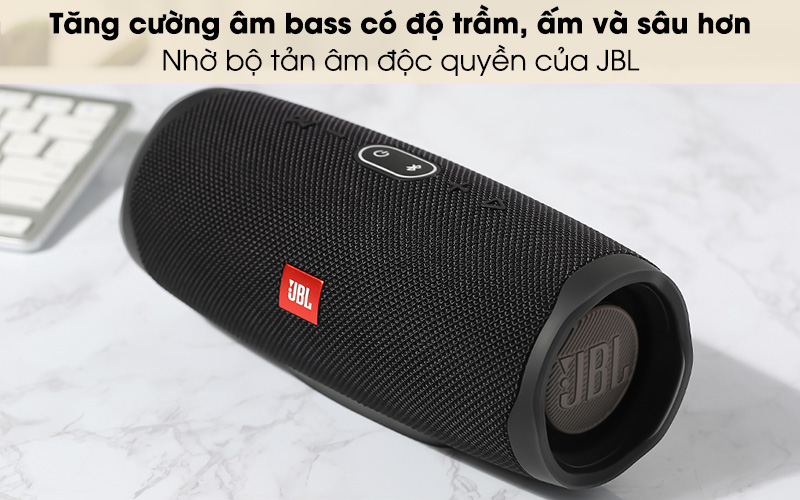 Loa bluetooth JBL Charge 4 - Âm bass