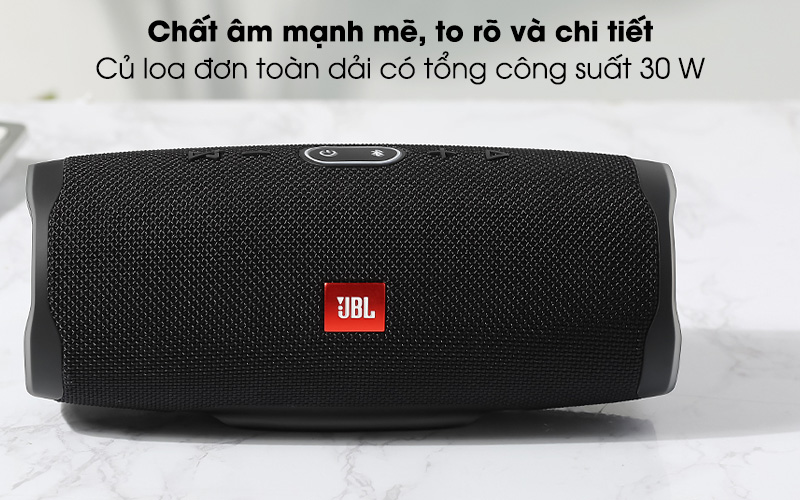 Loa bluetooth JBL Charge 4 - Công suất 30W