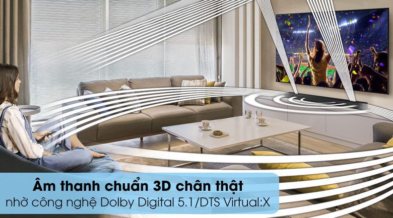 Loa thanh Samsung HW-A650 - Cảm nhận độ sâu chất âm chuẩn 3D cùng công nghệ Dolby Digital 5.1/DTS Virtual:X
