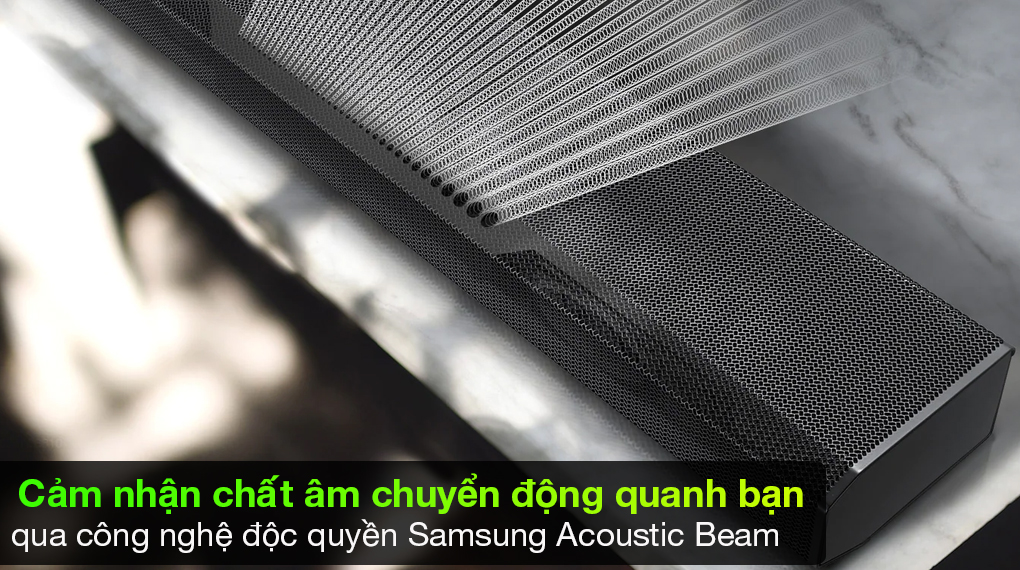 Loa thanh Samsung HW-Q700A - Công nghệ độc quyền Samsung Acoustic Beam tạo âm thanh vòm ảo