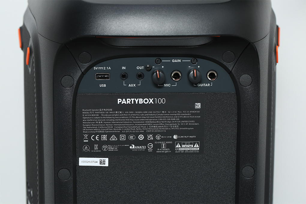 Loa Bluetooth JBL Partybox 100 Đen