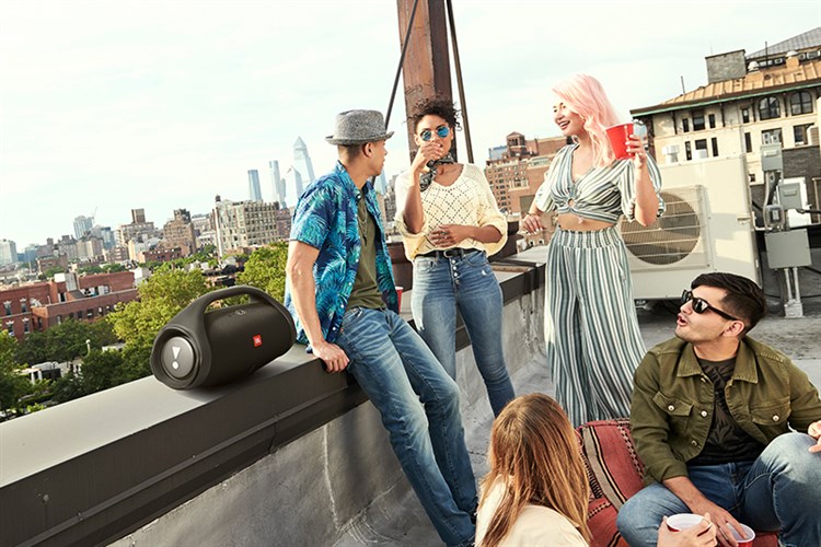 Loa Bluetooth JBL Boombox 2 Đen Màu Đen