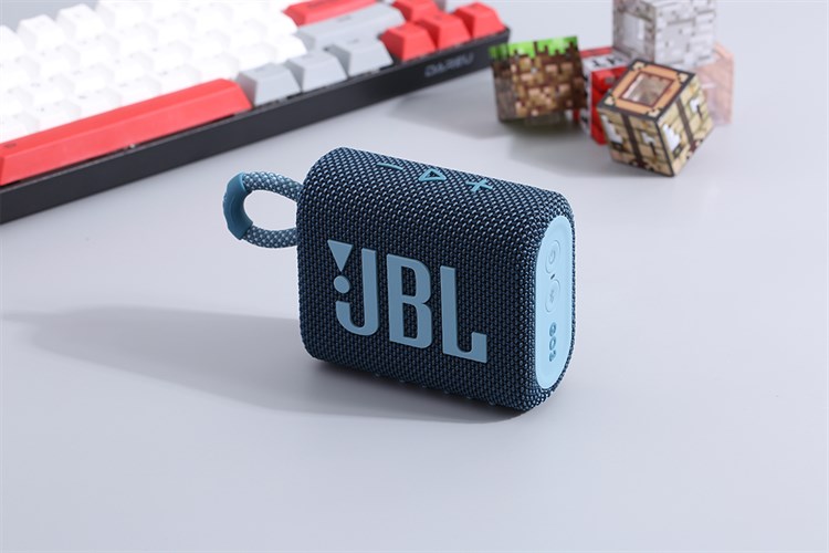 Loa Bluetooth JBL Go 3 Màu Xanh Dương