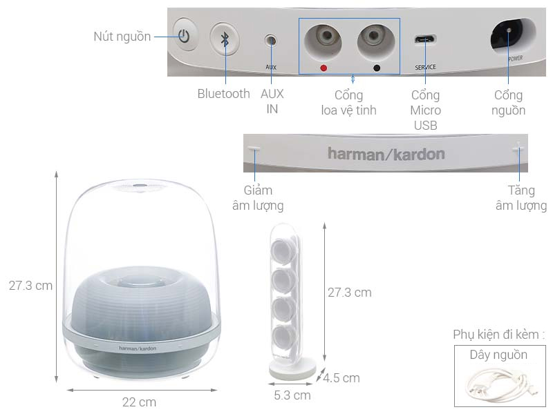 Loa Bluetooth Harman Kardon SoundSticks 4