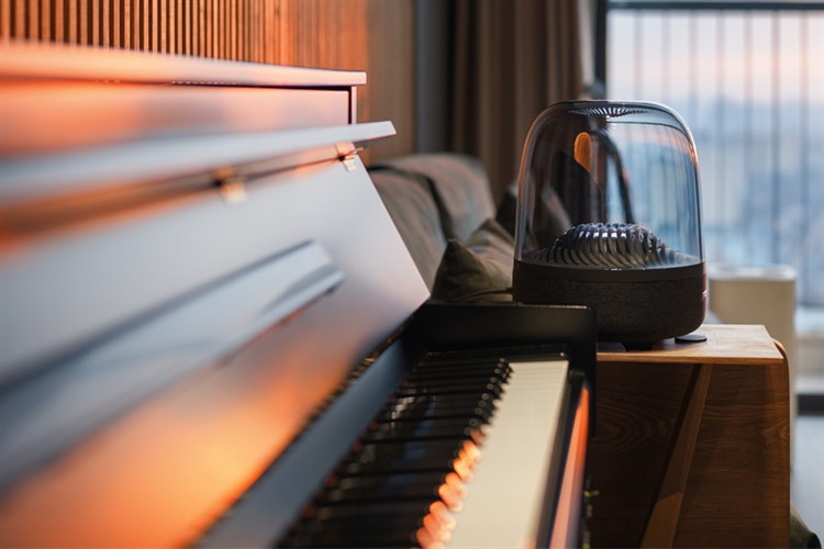 Loa Bluetooth Harman Kardon Aura Studio 3 Màu Đen