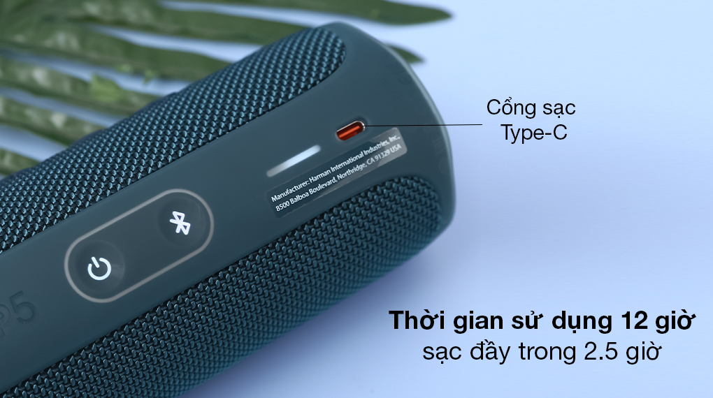 Loa Bluetooth JBL Flip 5 - Tận hưởng âm nhạc đến 12 giờ