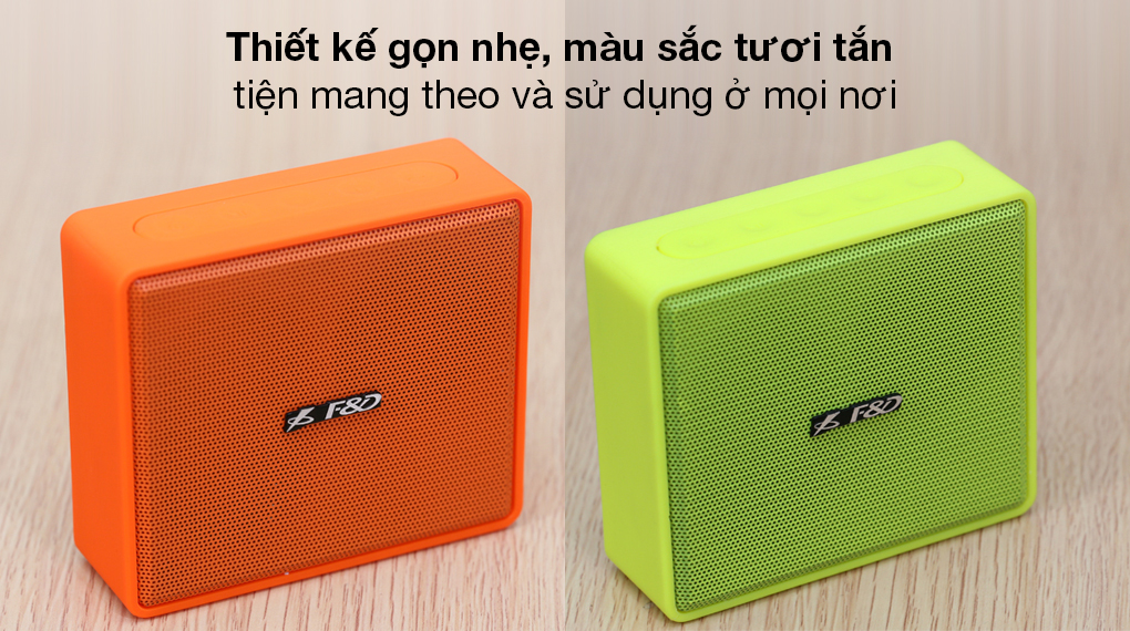 Loa Bluetooth Fenda W5 Vàng chanh