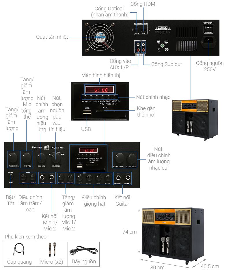 Loa Sumico Home Station 10