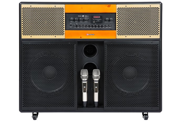 Loa điện karaoke Sumico Home Station 12 450W Màu Đen - Vàng