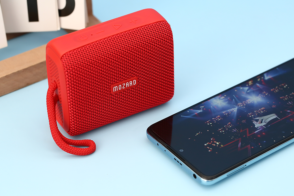 Loa Bluetooth Mozard S21 Màu Đỏ