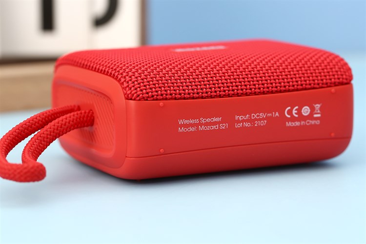 Loa Bluetooth Mozard S21 Màu Đỏ