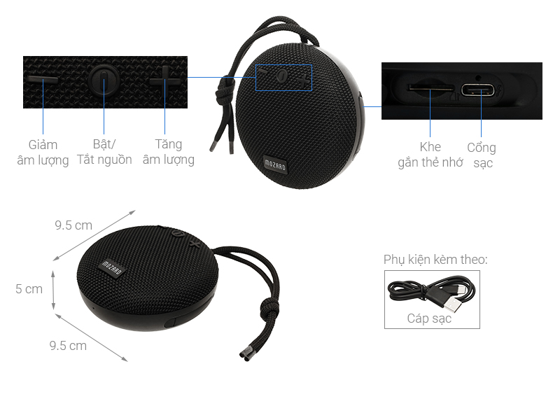 Loa Bluetooth Mozard X21
