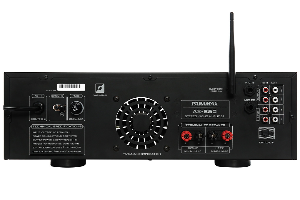 Amply Karaoke Paramax AX-850 chính hãng