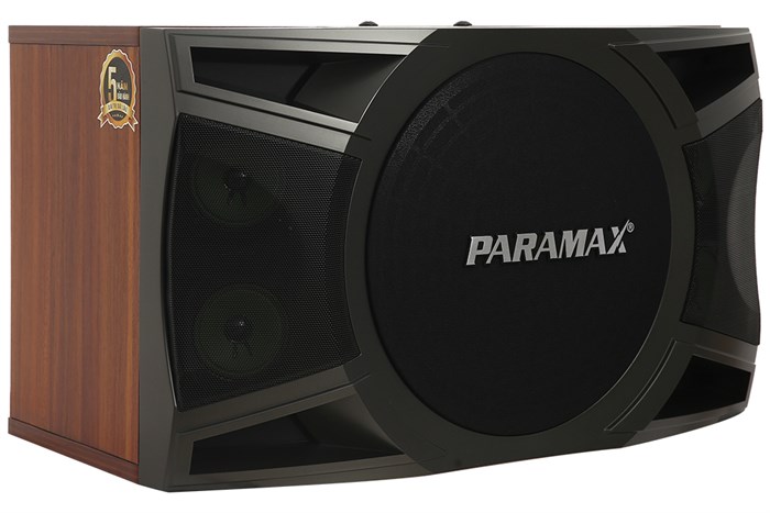 Cặp loa karaoke Paramax LX-1800 600W Màu Đen - Vàng đồng