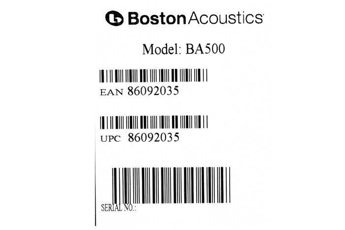 Amply Boston Acoustics BA500 1000W