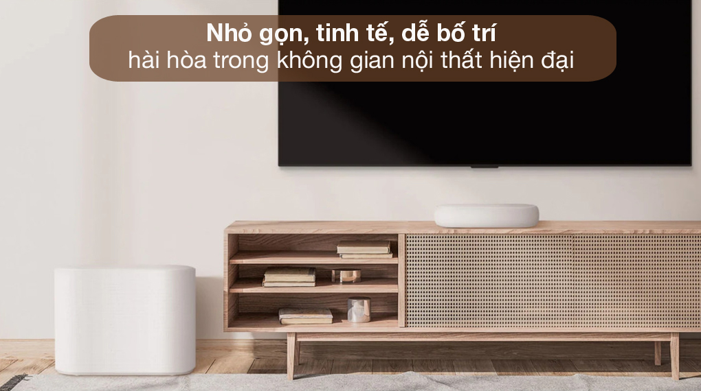 Nhỏ gọn, sang trọng - Loa thanh LG QP5W