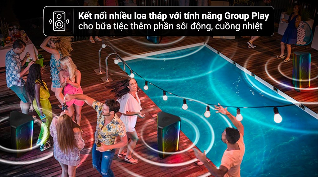 Loa tháp Samsung MX-ST90B 1700W