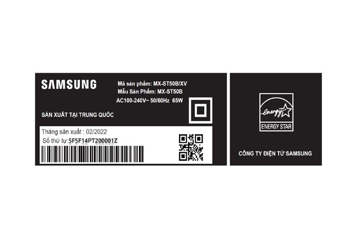 Loa tháp Samsung MX-ST50B 240W Màu Đen