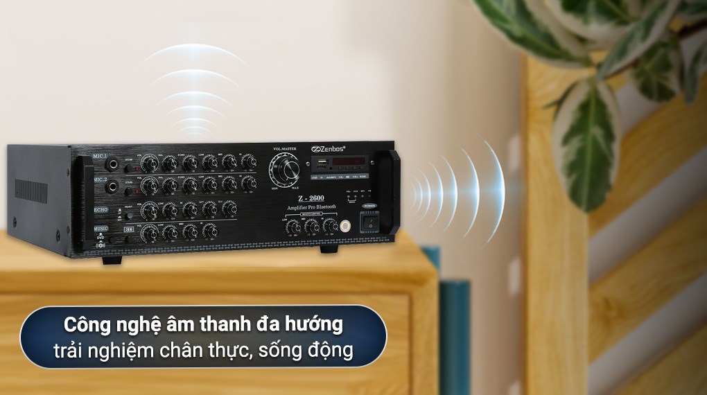 Amply Zenbos Z-2600 500W