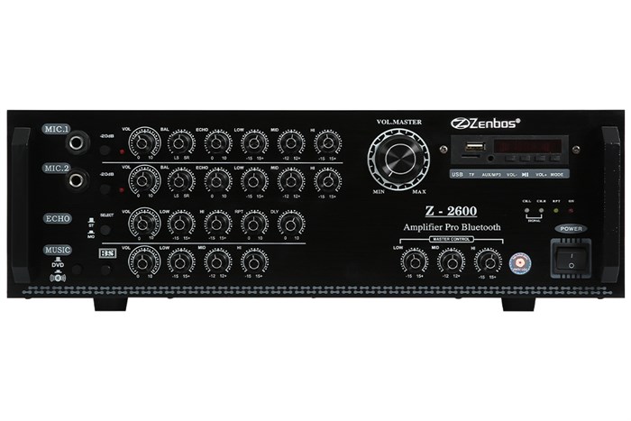 Amply Zenbos Z-2600 500W Màu Đen