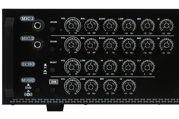 Amply Zenbos Z-2600 500W Màu Đen