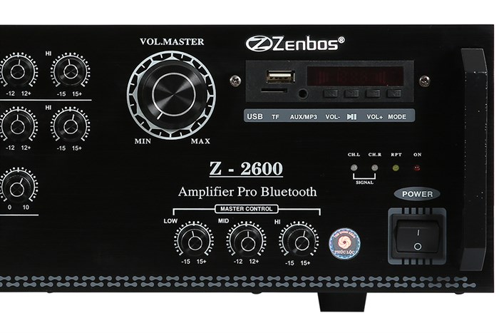 Amply Zenbos Z-2600 500W Màu Đen