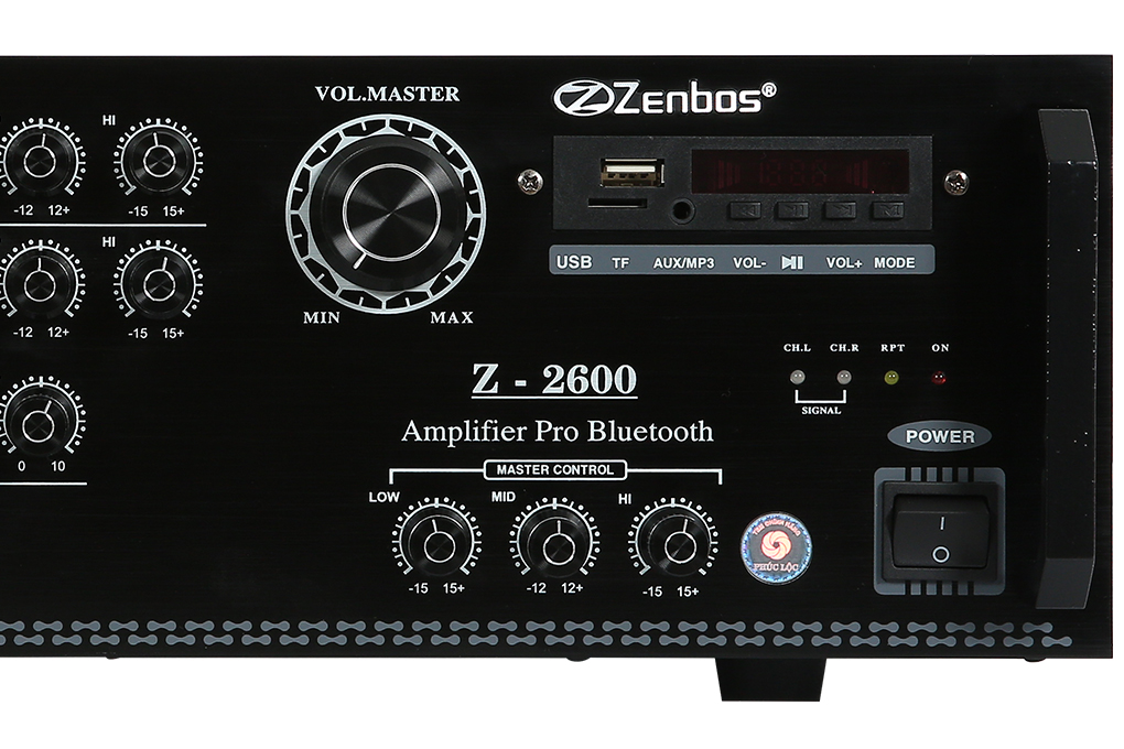 Amply Karaoke Zenbos Z-2600