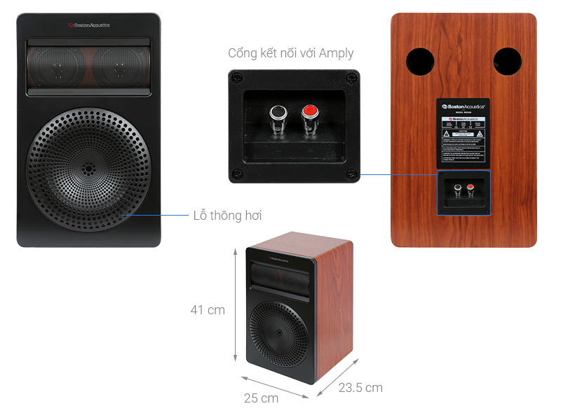 Cặp loa karaoke Boston Acoustics MD208 400W