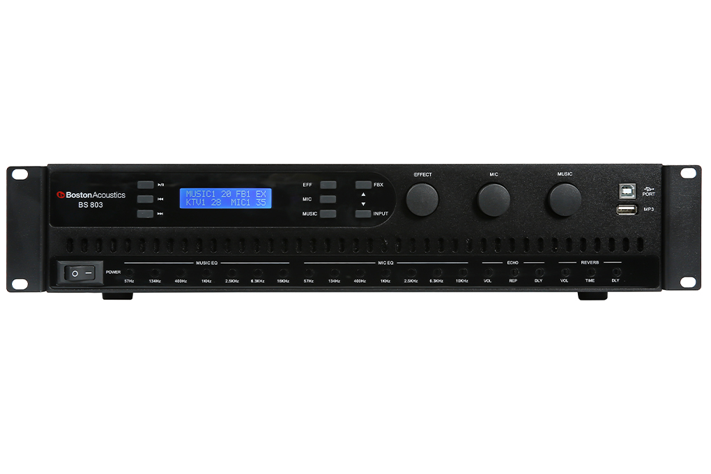 Amply Boston Acoustics BS803 700W Màu Đen