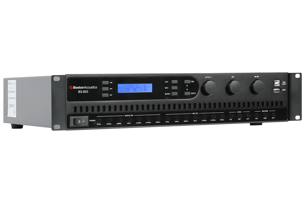 Amply Boston Acoustics BS803 700W Màu Đen