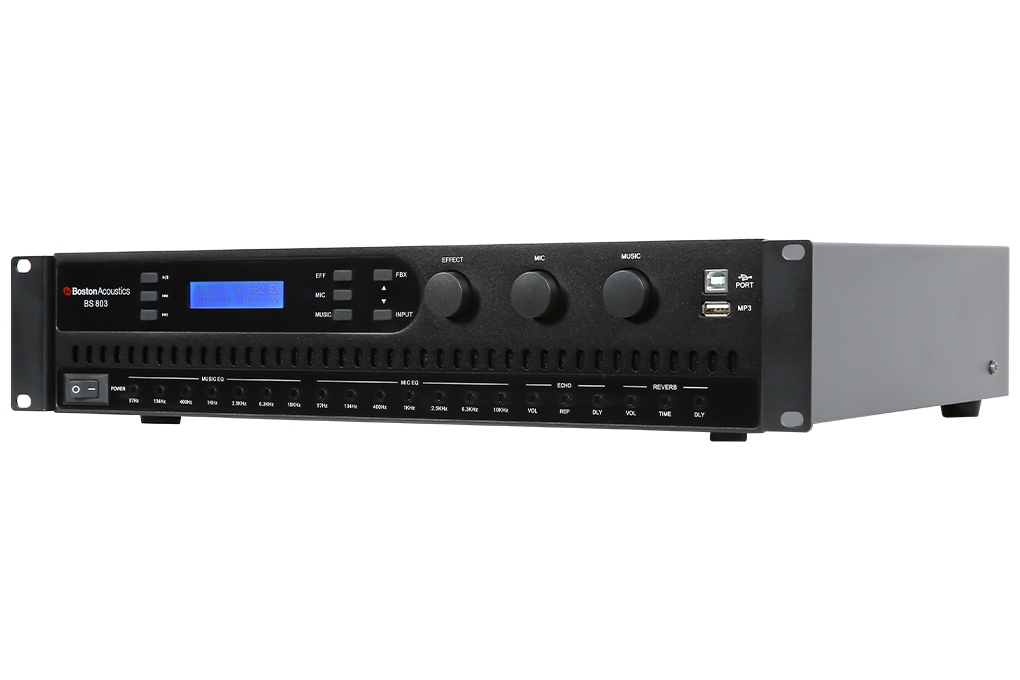 Amply Boston Acoustics BS803 700W Màu Đen