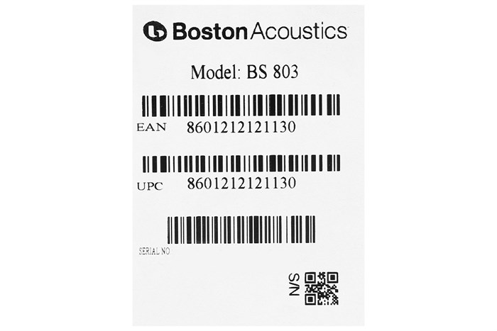 Amply Boston Acoustics BS803 700W Màu Đen