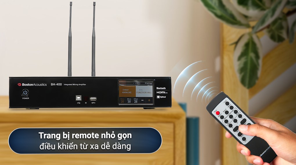 Amply Boston Acoustics BA400 800W