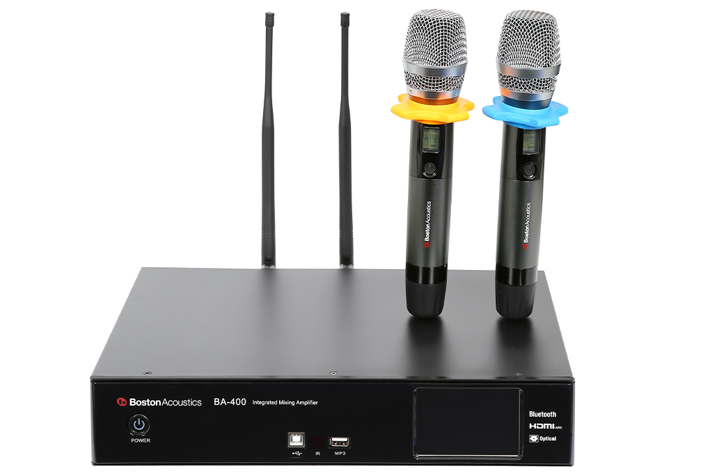 Amply Boston Acoustics BA400 800W Màu Đen