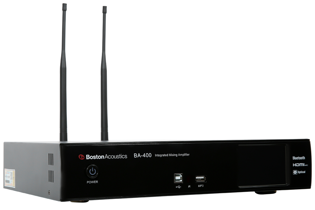 Amply Boston Acoustics BA400 800W Màu Đen