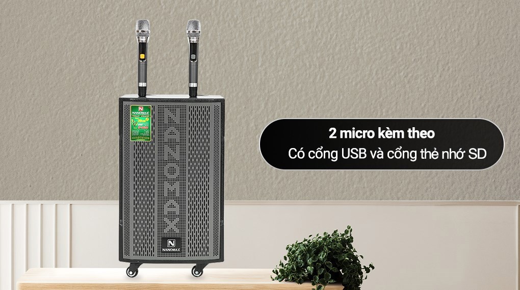 Loa kéo karaoke Nanomax S-820 400W