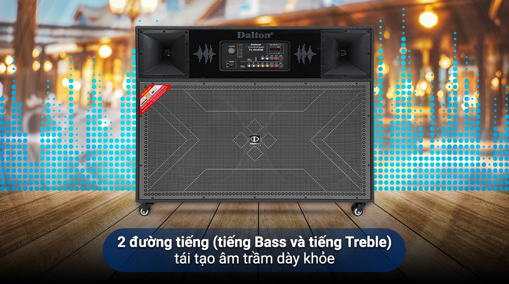 Loa điện karaoke Dalton TS-18A8500 3000W