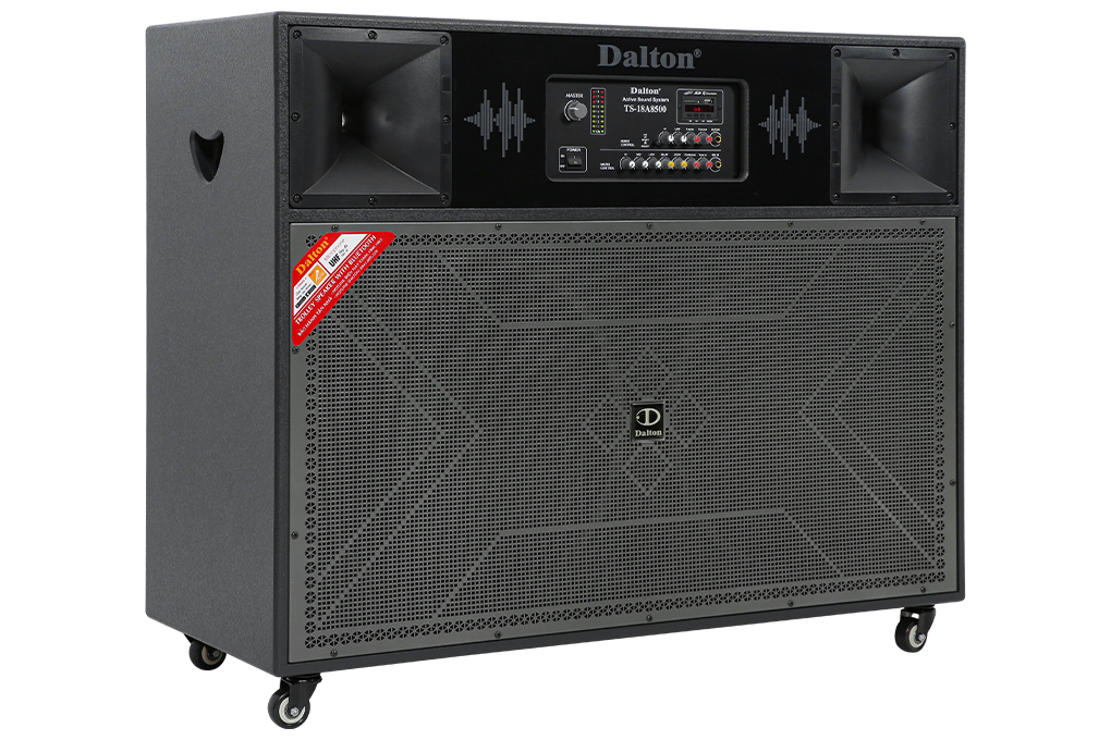 Loa điện karaoke Dalton TS-18A8500 3000W Màu Đen